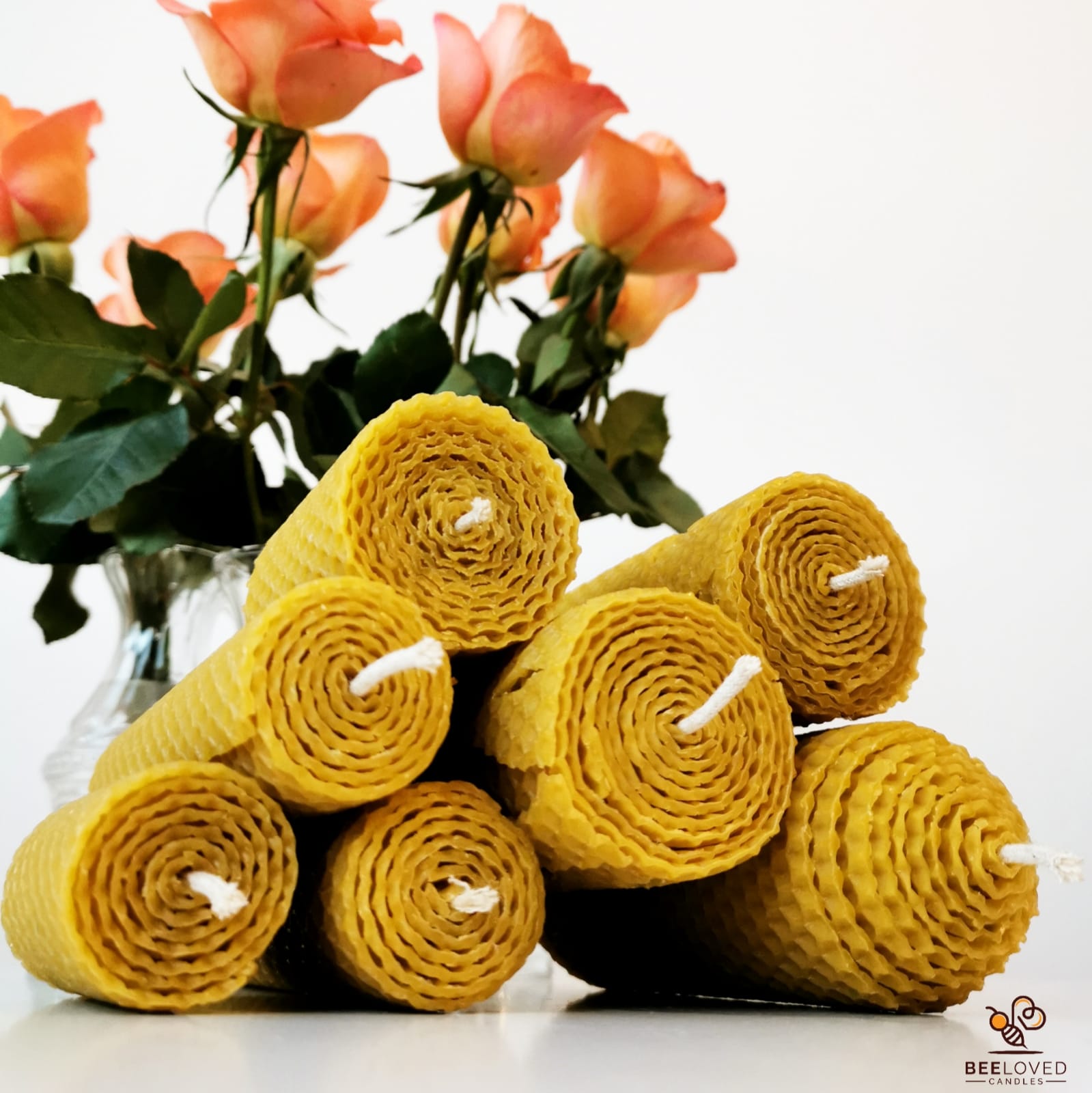 BeeLoved Candles Lumanari din ceara naturala de albine